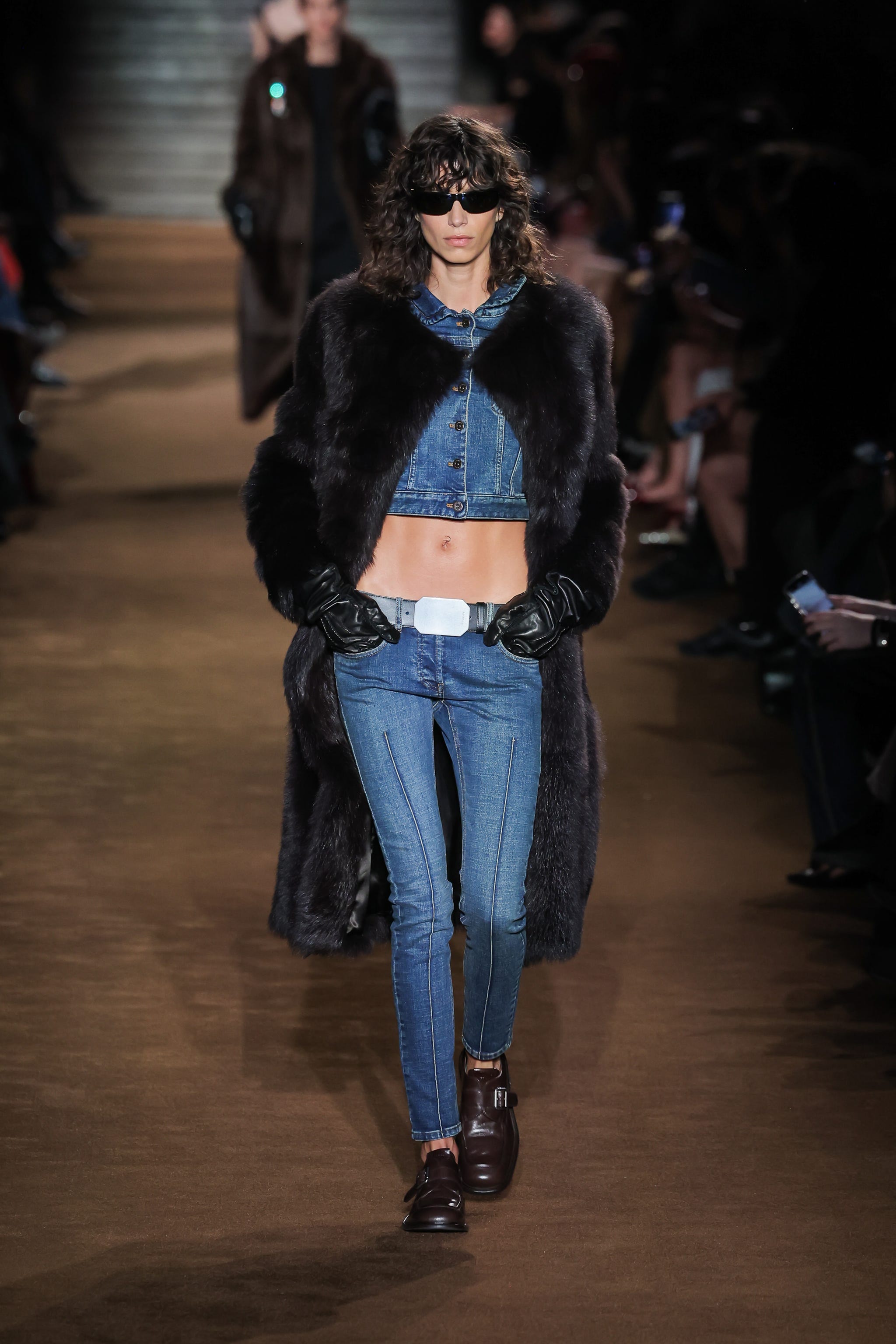 jeans trends 2024 low rise jeans miu miu runway paris fashion week womenswear fallwinter 2024 2025