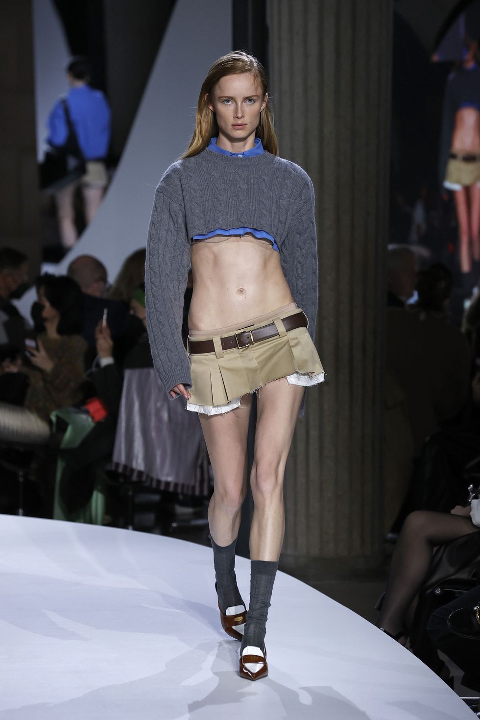Warning: Miu Miu Is Bringing Back the Super Micro-Mini Skirt for Spring  2022 - Fashionista