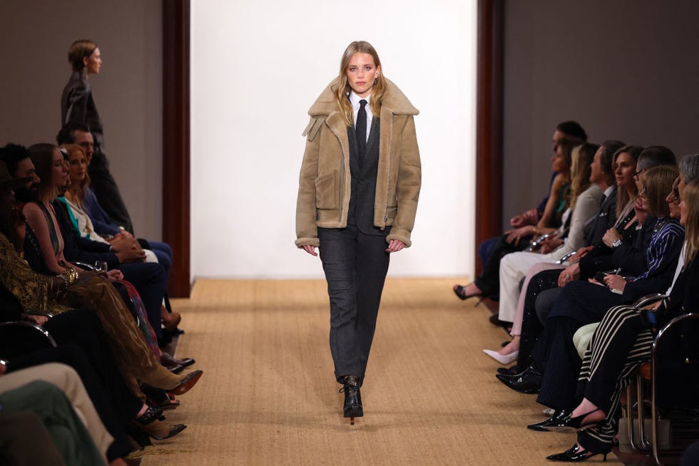 la sfilata di Ralph Lauren a New York