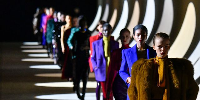 Saint Laurent : Runway - Paris Fashion Week Womenswear Fall/Winter 2020/2021