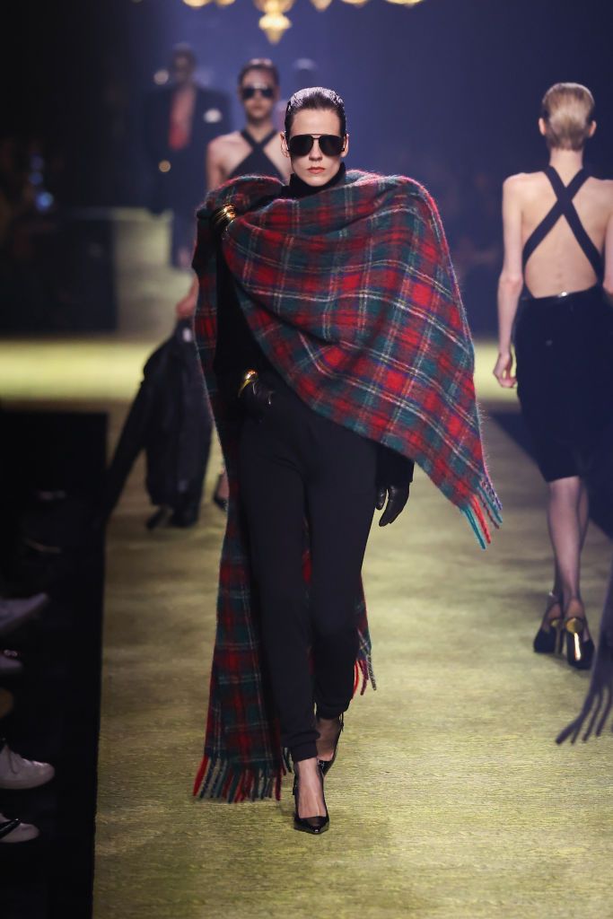 saint laurent  runway paris fashion week womenswear fall winter 2023 2024