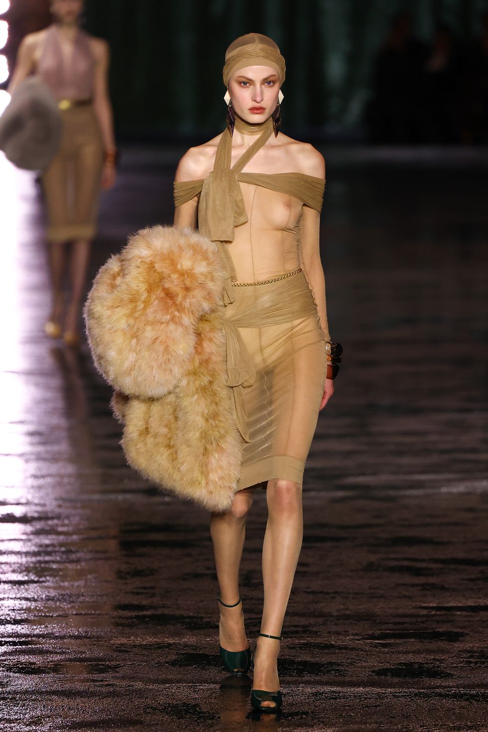 saint laurent  runway paris fashion week womenswear fallwinter 2024 2025
