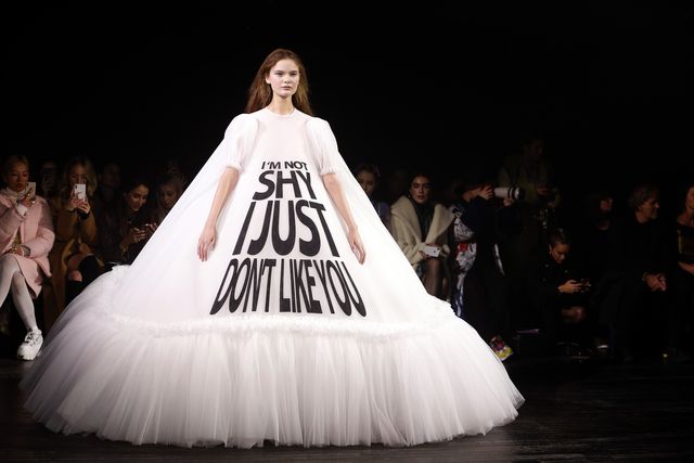 Viktor and Rolf Turned All Your Favorite Memes Into Couture Dresses