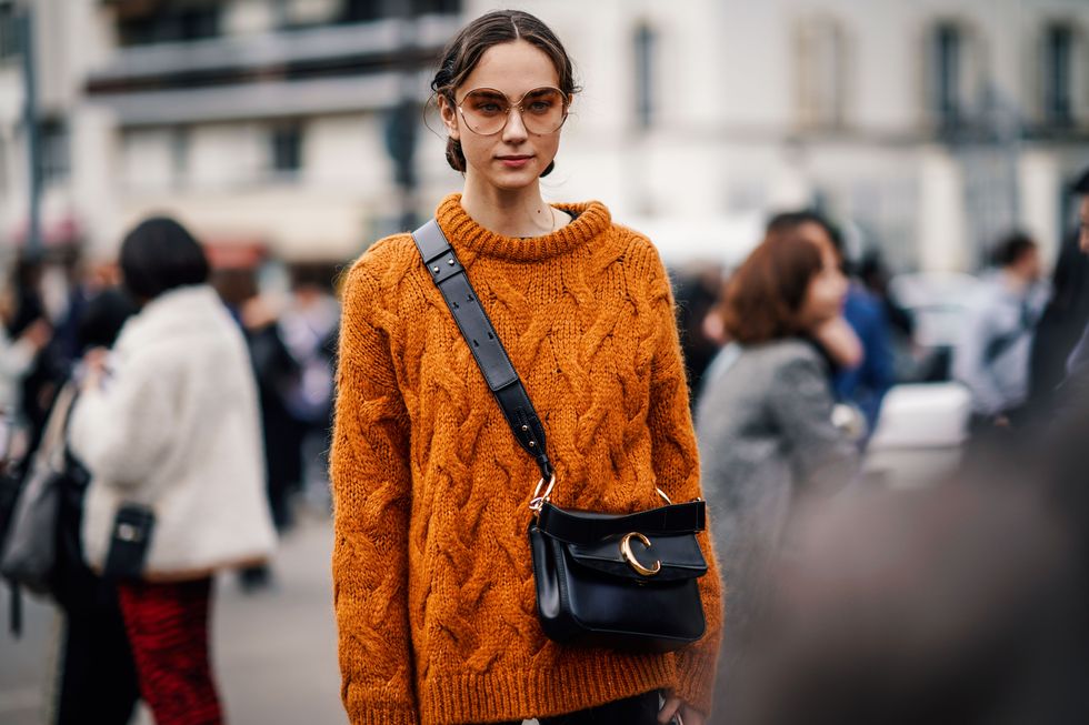 Street Style - Paris Fashion Week Womenswear Fall/Winter 2019/2020 : Day Four