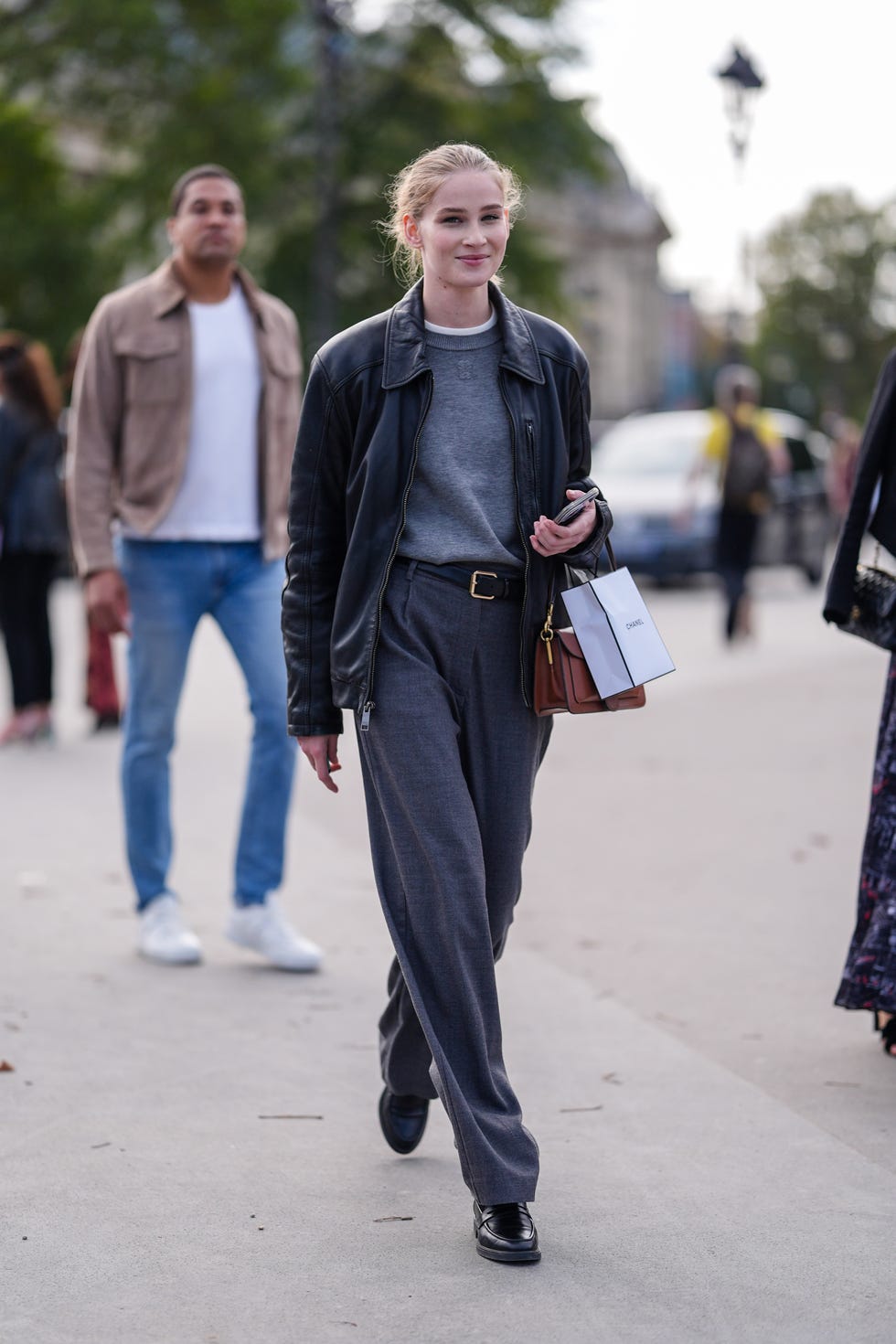 street style paris fashion week womenswear springsummer 2025 day nine