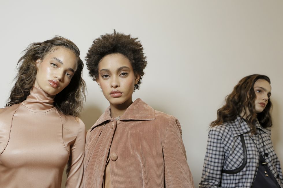 nina ricci backstage paris fashion week womenswear
