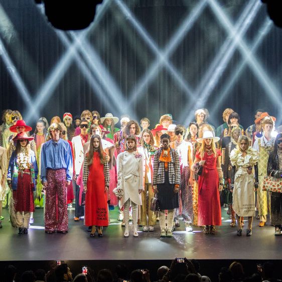 Gucci - Show and Finale - Paris Fashion Week Spring/Summer 2019