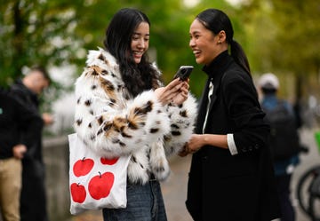 street style paris fashion week womenswear springsummer 2025 day eight