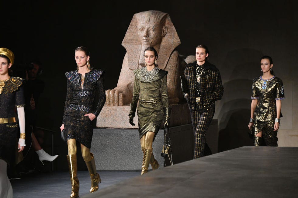 Chanel Presents Ancient Egypt Themed Metiers d'Art Collection at