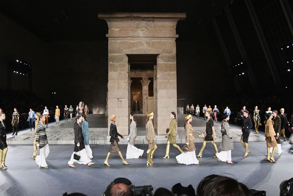 Chanel Presents Ancient Egypt Themed Metiers d'Art Collection at