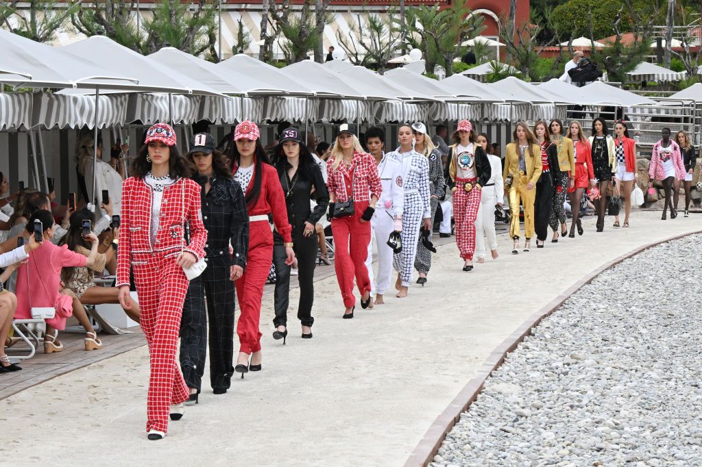 Sofia Coppola arrives at the Chanel Cruise 2022/2023 Fashion Show