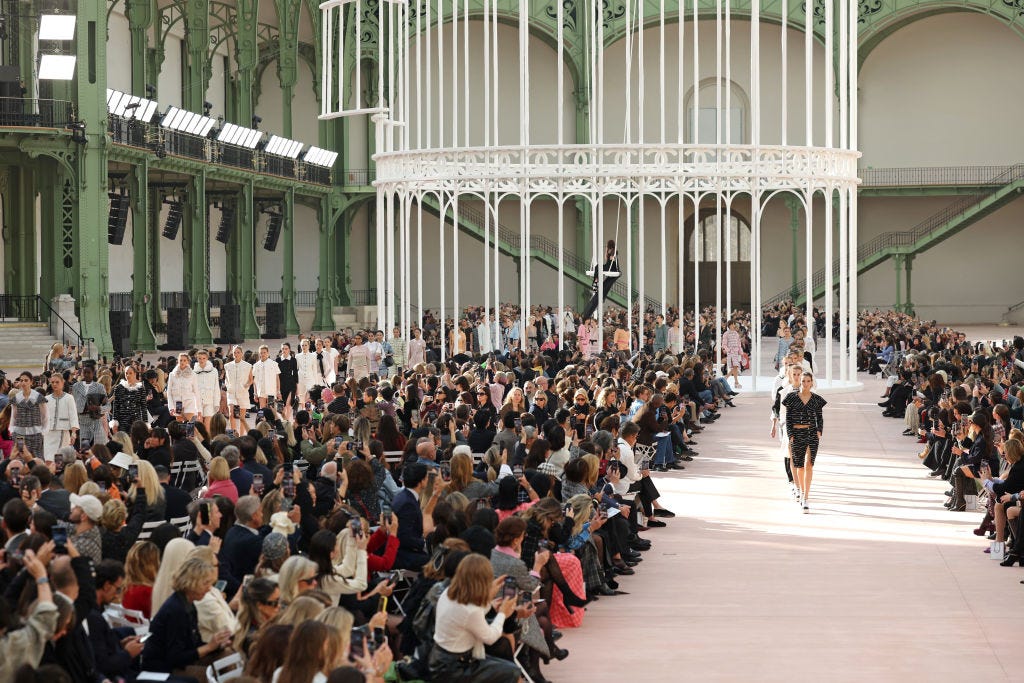 Chanel returns to the Grand Palais with a collection devoted to flight