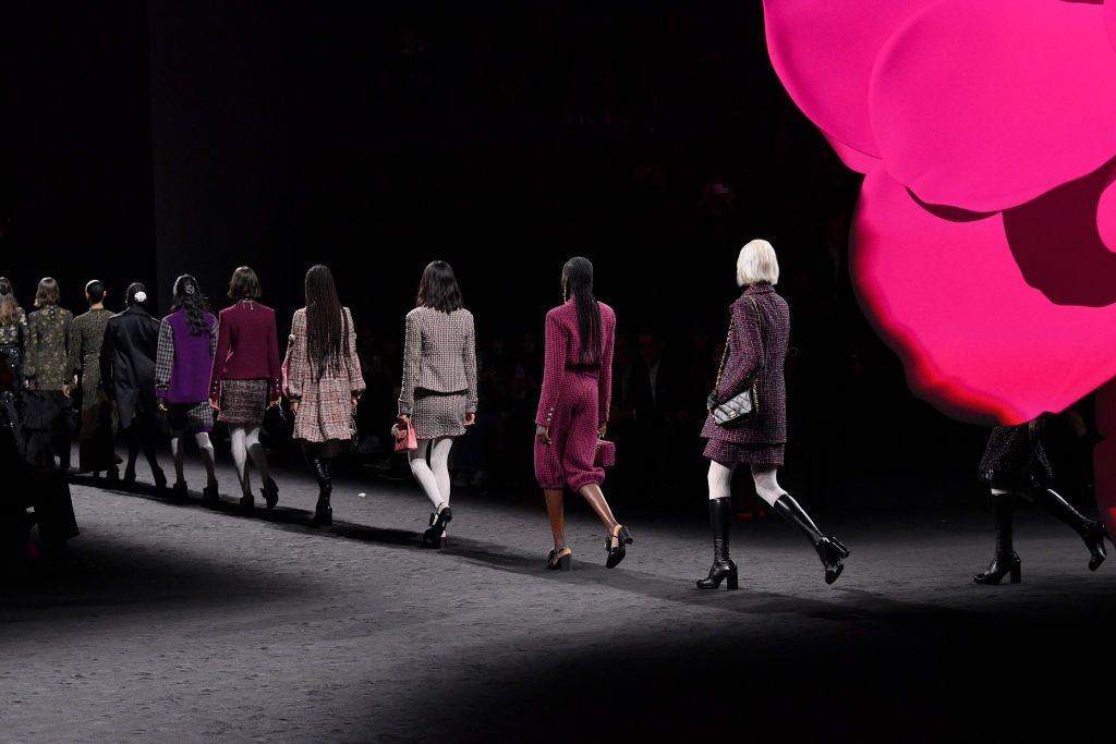 Chanel Haute Couture fall winter 2023 2024 fashion show it is the triumph  of Parisian style