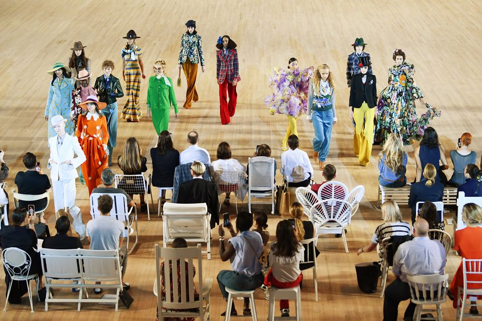 Marc Jacobs Spring 2020 Runway Show - Front Row