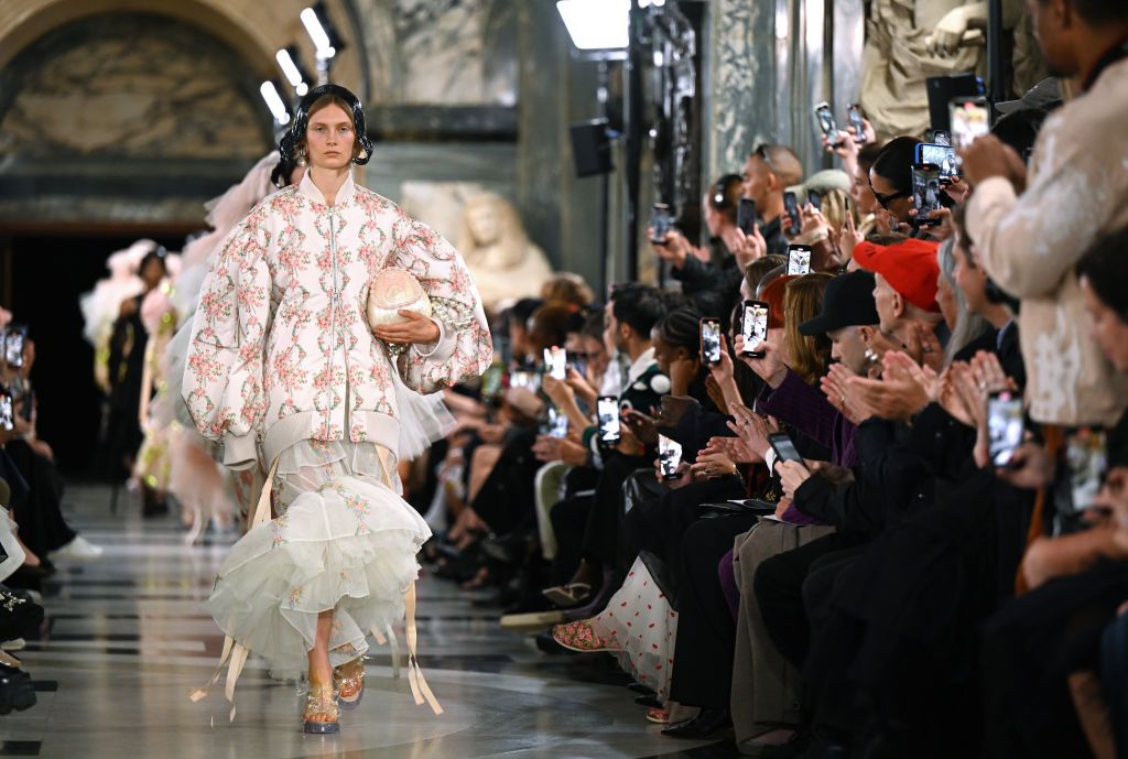 A Model Walks the Runway during the John Galliano Show Editorial Image -  Image of attractive, maxi: 69537505