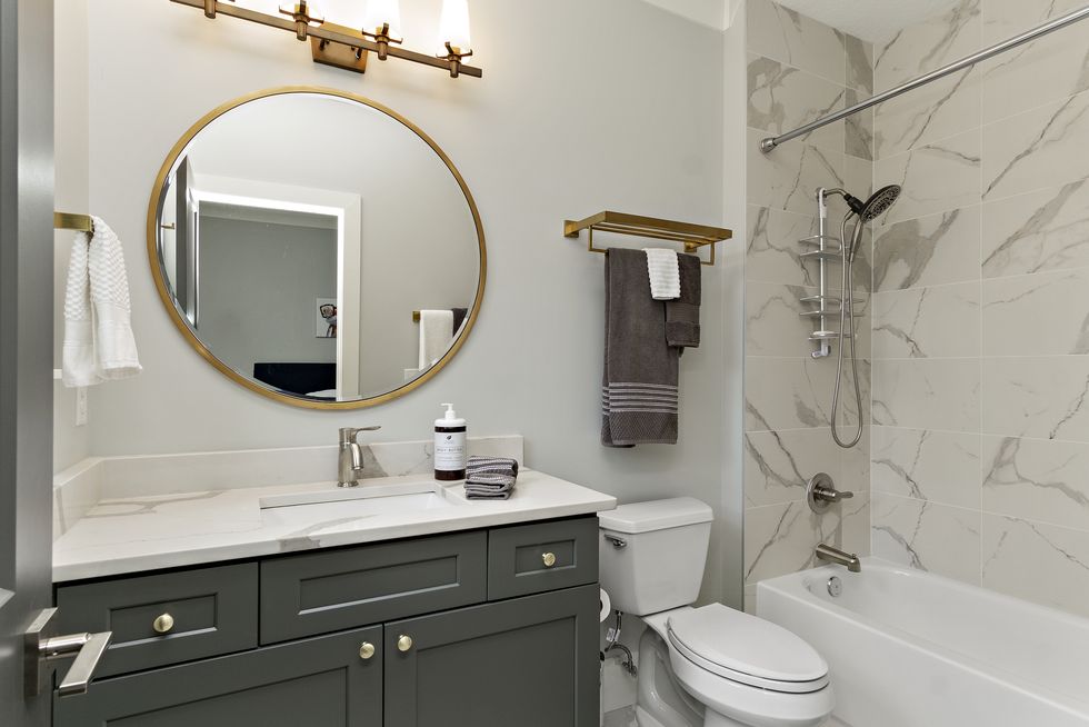 modern bathroom interior