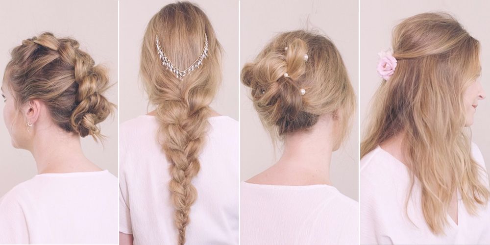 4 undone up-dos for brides, styled by Sam McKnight