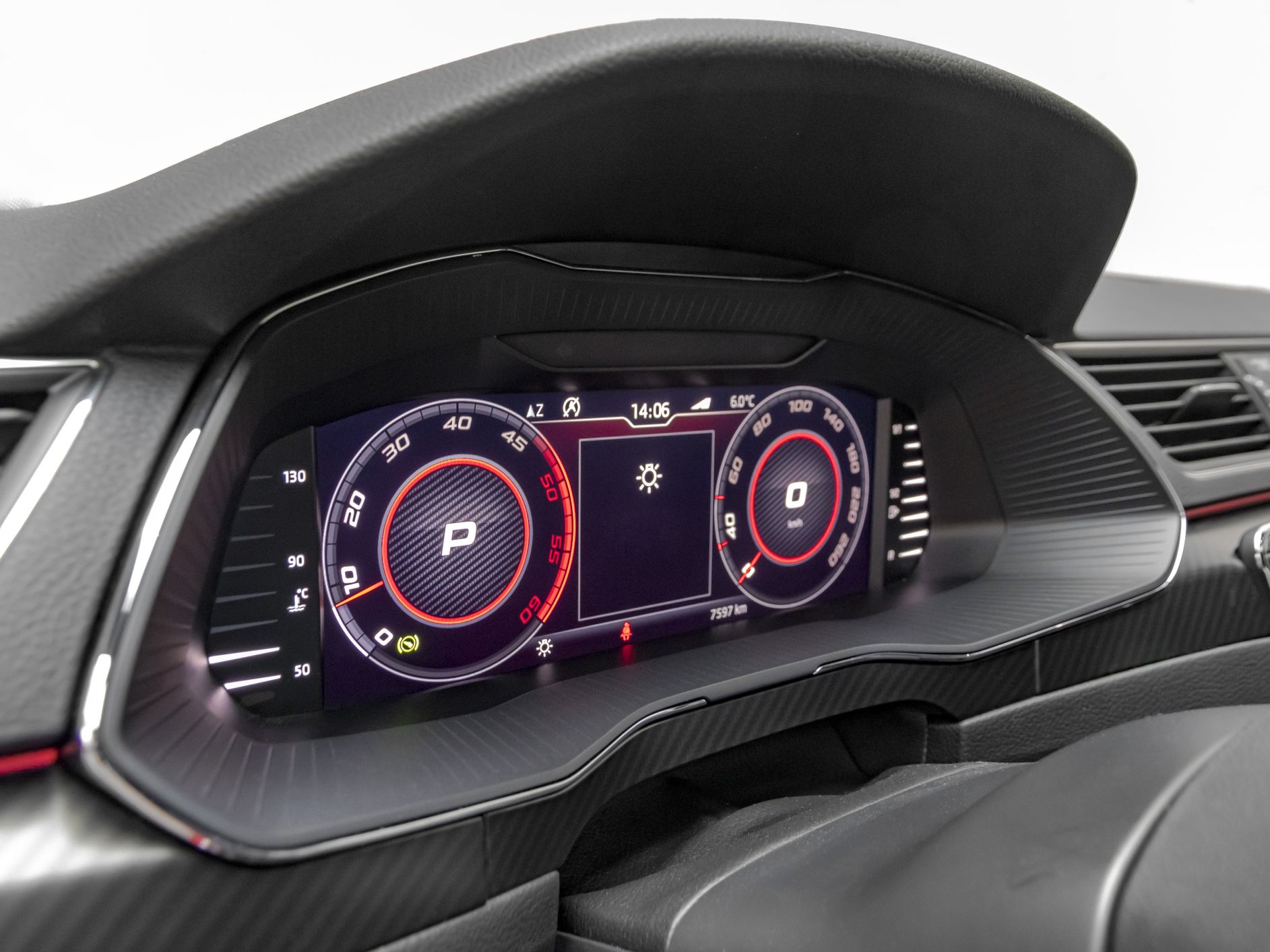 car digital speedometer
