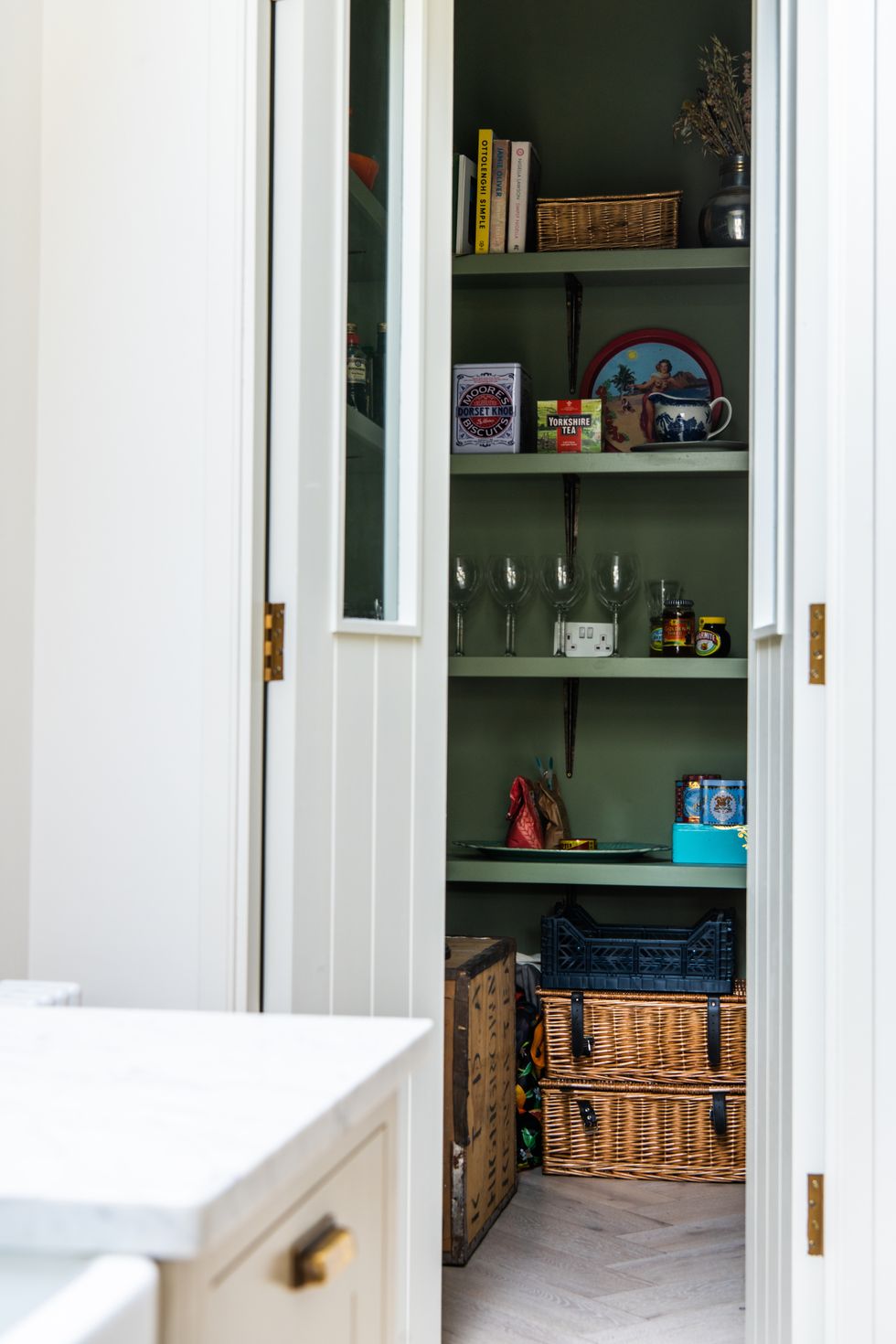 modern kitchen design  pantry