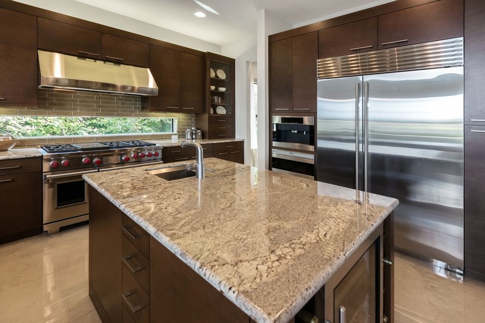 modern kitchen house interior