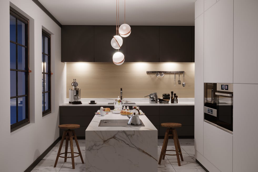 el experto en decoración Álvaro toledo propone lámparas globo para iluminar la cocina