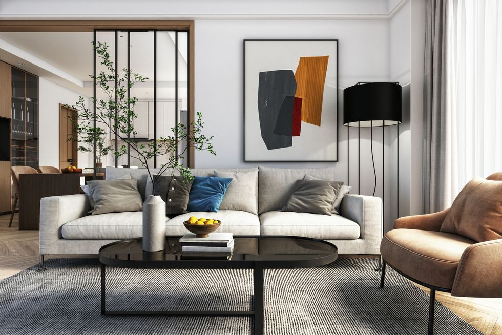 modern living room interior