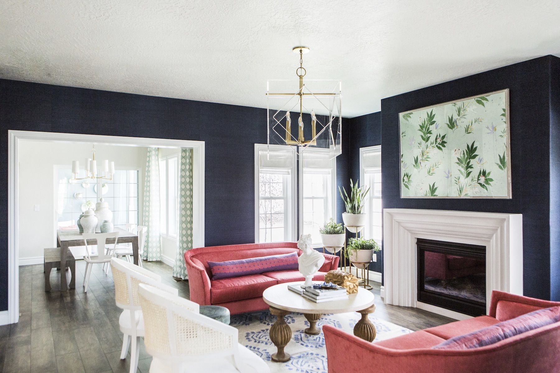 Modern Navy Living Room 1656381249 