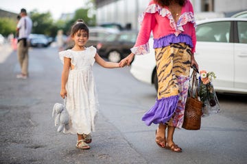 moeder kind streetstyle fashion week kopenhagen 2019