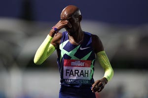 mo farah se lamenta después de no lograr clasificarse para los juegos olímpicos de tokio 2020