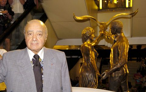 Memorial to Dodi al Fayed and Diana unveiled at Harrods