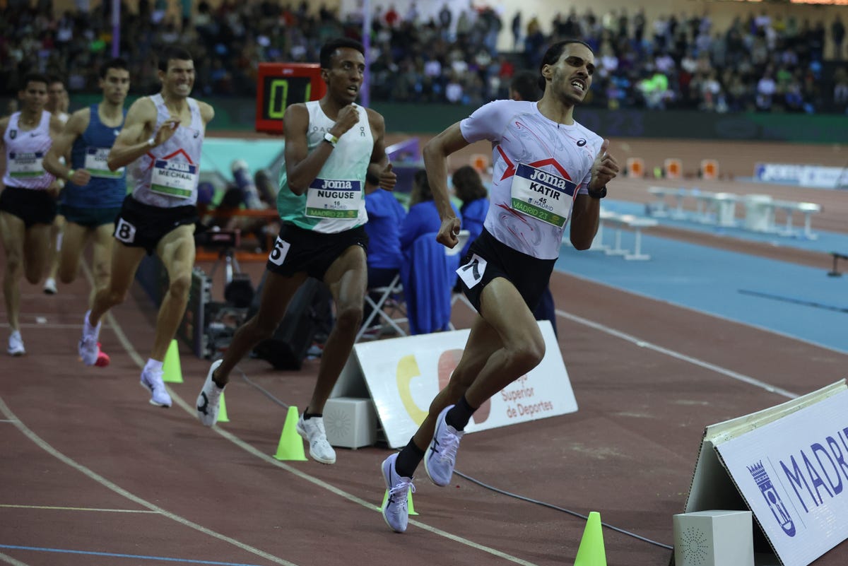 preview for Mohamed Katir, tras el Mitin de Madrid 2023 del World Indoor Tour