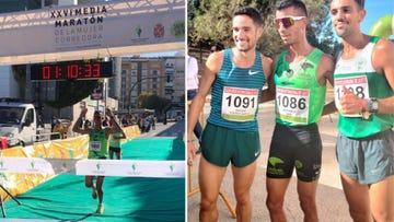 mohamed lansi gana la media maratón de jaén y el cross del aceite