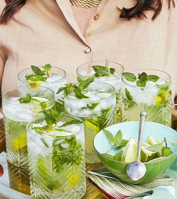 Mojito Royale Cocktail - A Grateful Meal