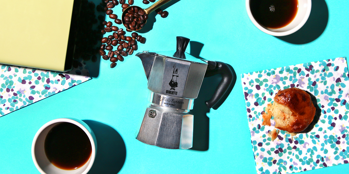 Bialetti's Moka Express coffee pot is the perfect gift for coffee fans