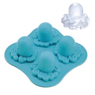 Molde para hielos con forma de pulpo