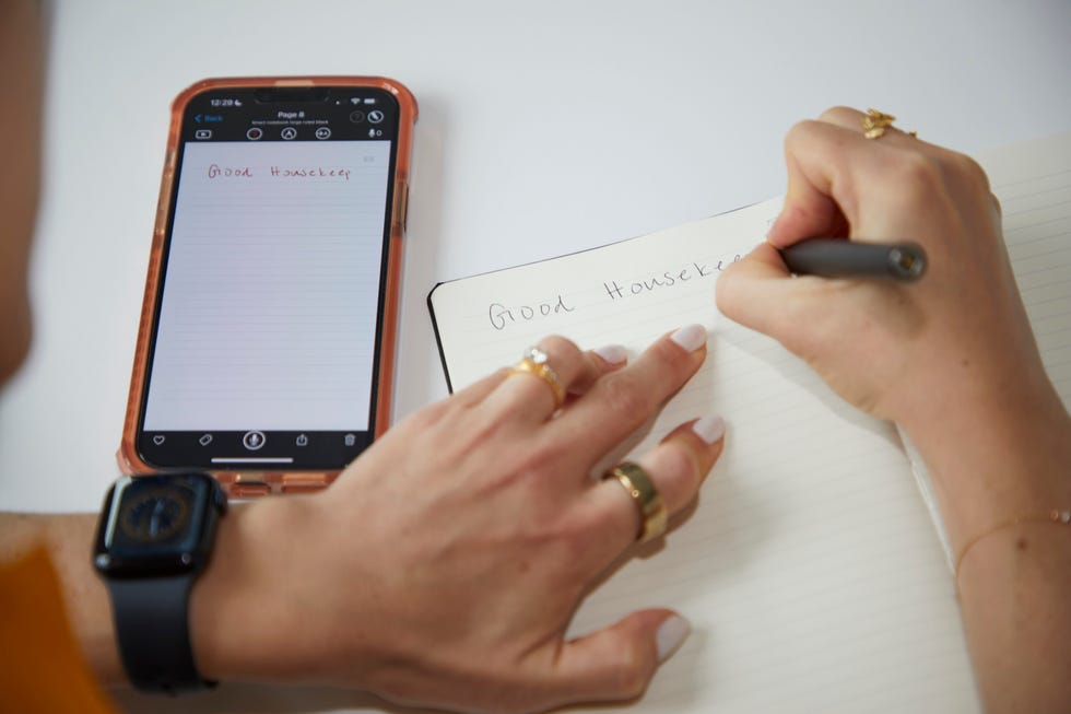 testing the moleskin at the good housekeeping institute