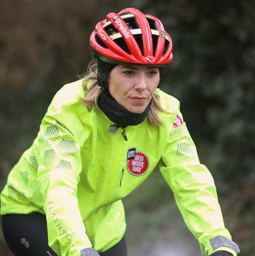 mollie king's pedal power challenge red nose day 2024