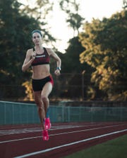 molly huddle at a race