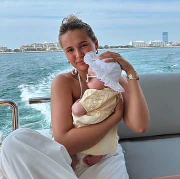 mollymae hague says her postpartum body confidence is “getting worse”