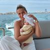 New mum Molly-Mae Hague sports nursing bra and postpartum pants