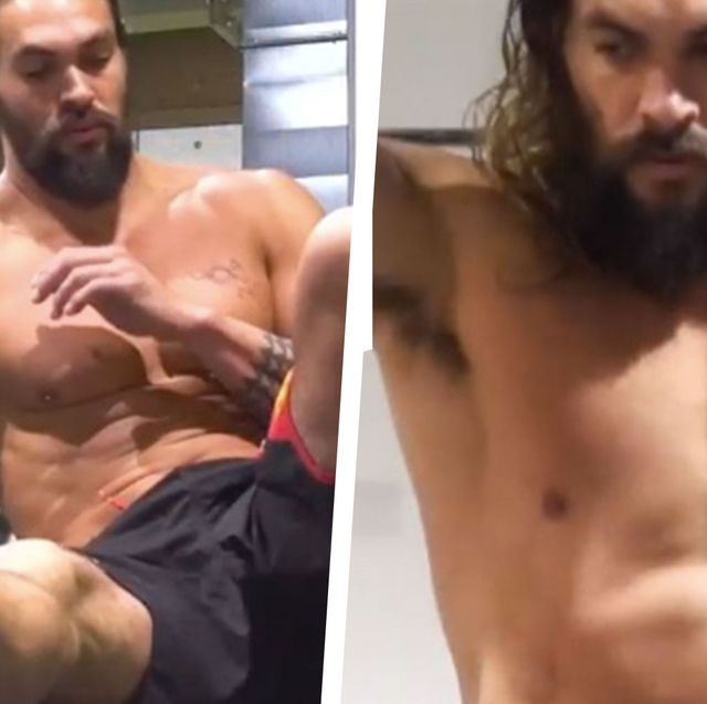 Mutne Wail Video Porn - Jason Momoa Reveals Ripped Physique in Instagram Training Video