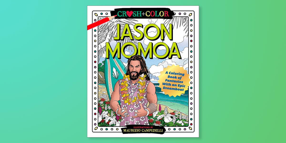 Jason Momoa Coloring Book on Amazon Is a Must for Superfans