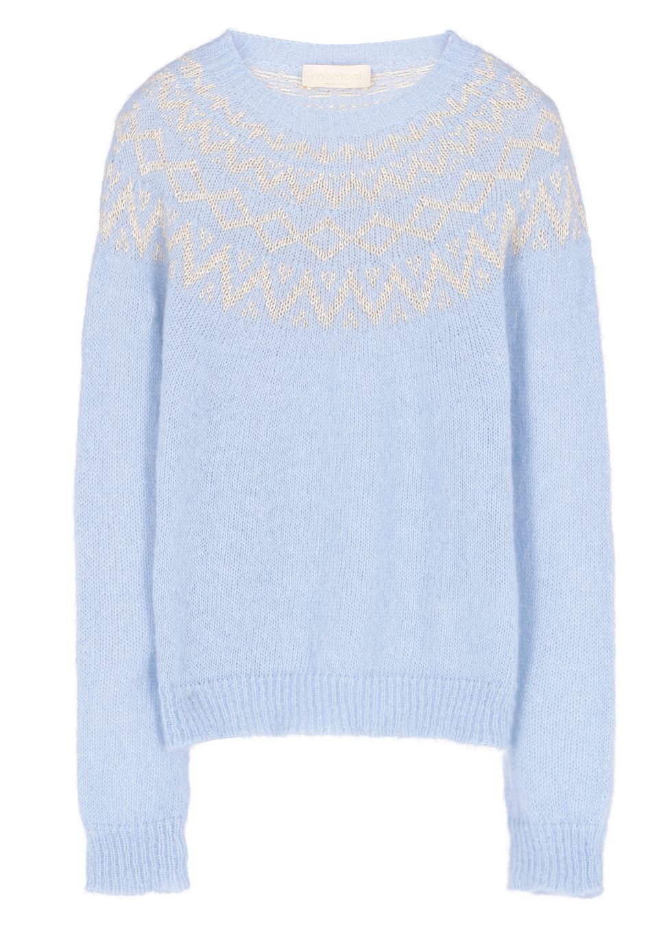 momoni maglione stile norvegese tendenza moda inverno 20202021