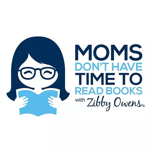 moms don't have time to read books podcast cover