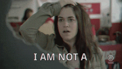 A gif from broad city.