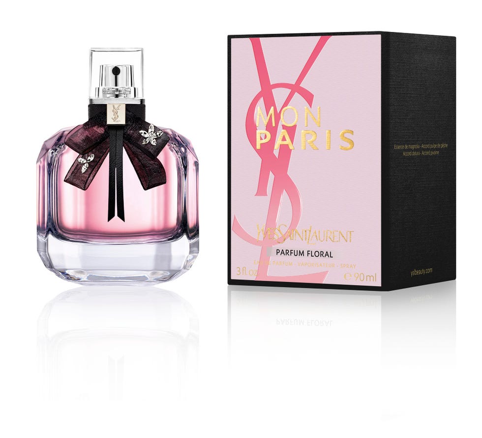 Mon Paris Parfum Floral, de Yves Saint Laurent, 92,50 €/50 ml.