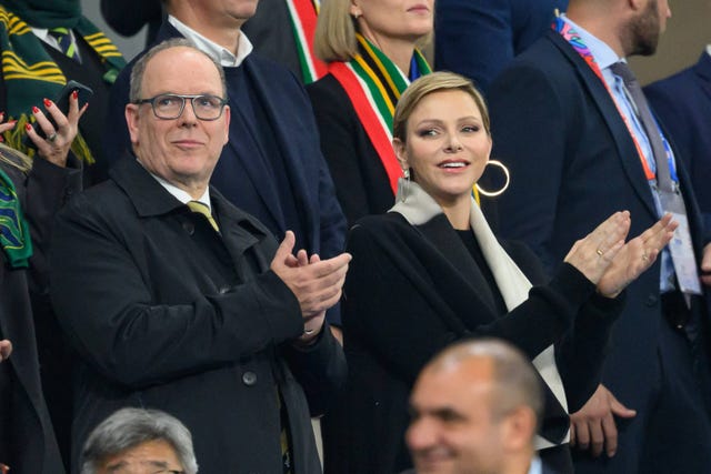 charlene de monaco y principe alberto