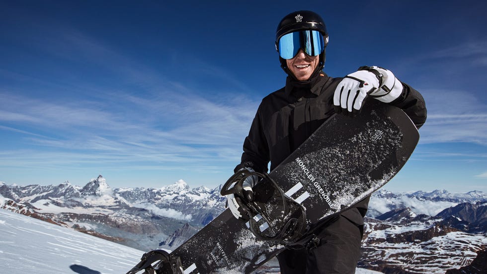 shaun white in the moncler grenoble campaign