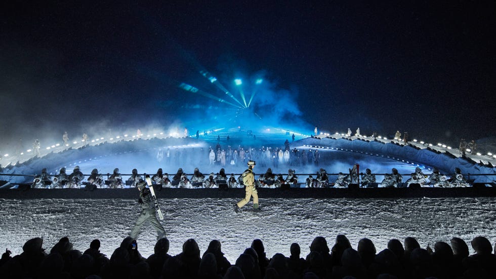 moncler grenoble runway