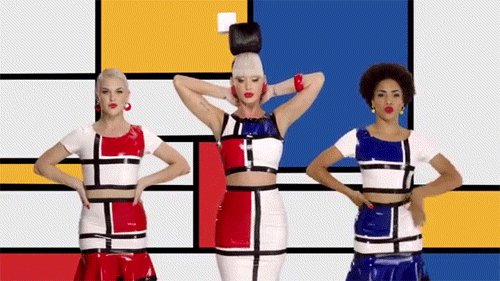 Katy Perry y Mondrian